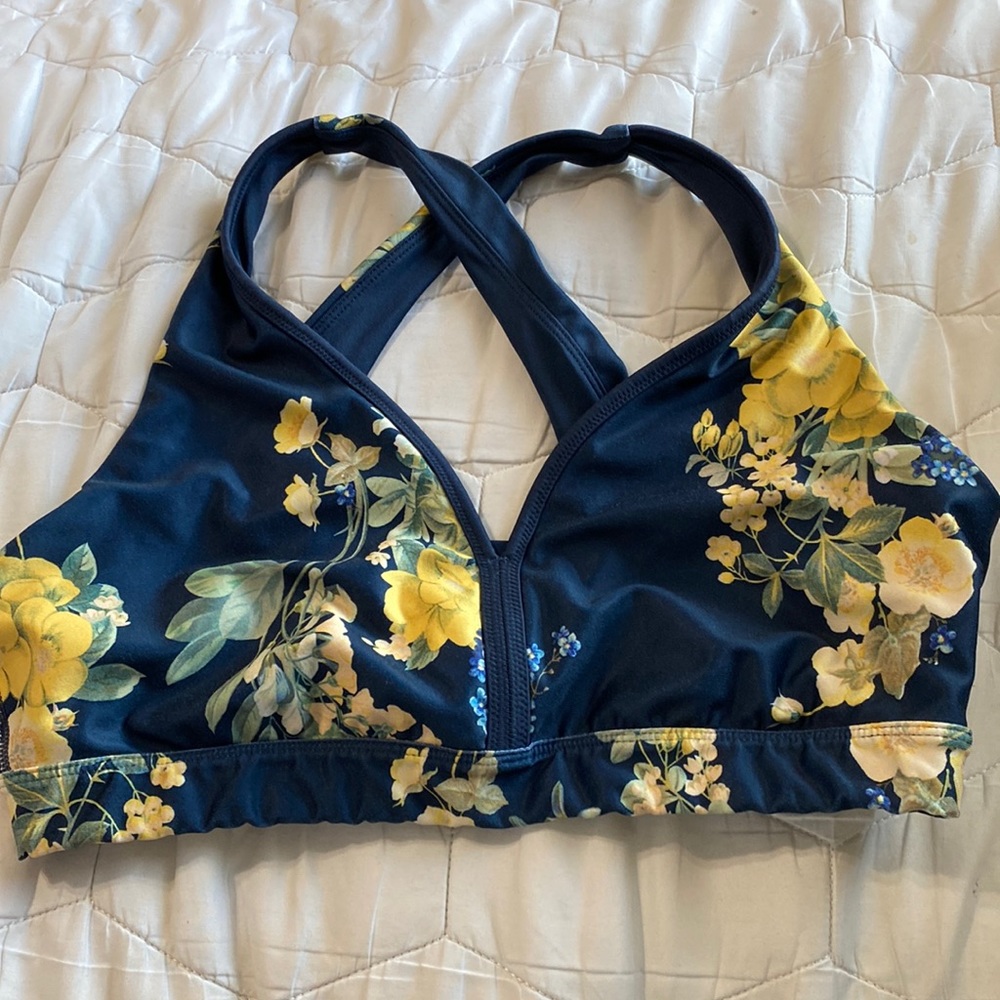 JoyLab flower sports bra